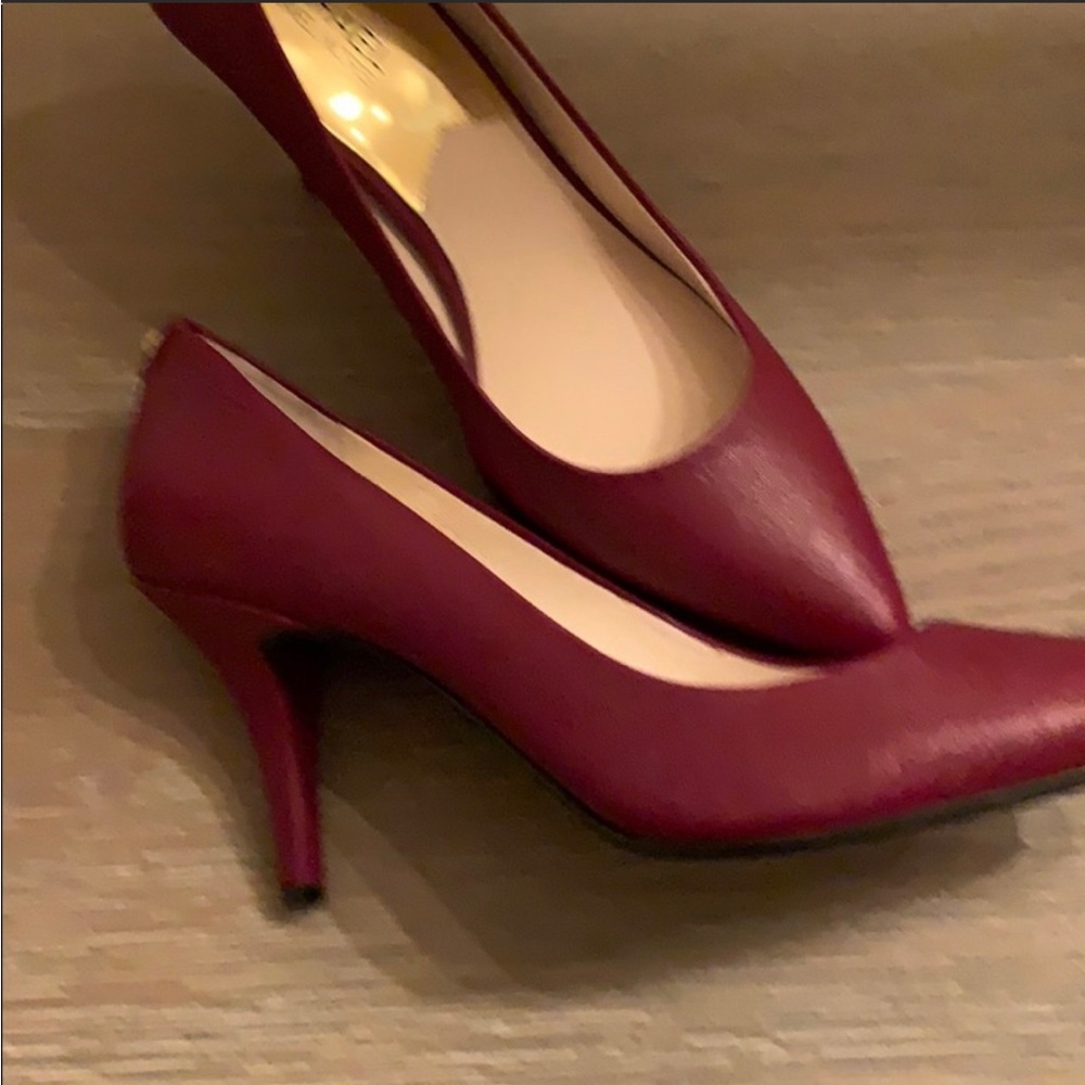 Dark Brick Red Michael Kors Pumps